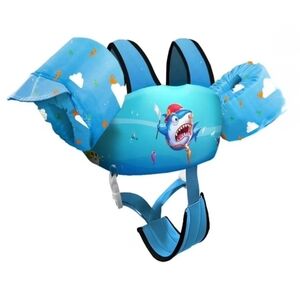Kids Blue Shark Swim Vest